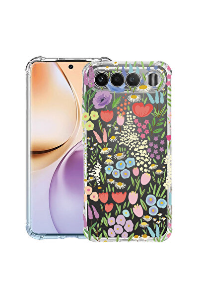 bestcase Intelli® Husa Anti Shock Case For Realme 16, Floral - Colorful Tulip...