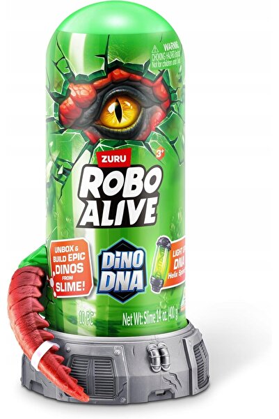 NO BRAND Dinozaur Interactiv T-Rex de Asamblat Slime DNA Luminos