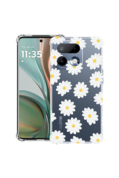 bestcase ®   Husă Antișoc pentru Realme 16 Pro 5G, Flori Vesele Margarete, 31...