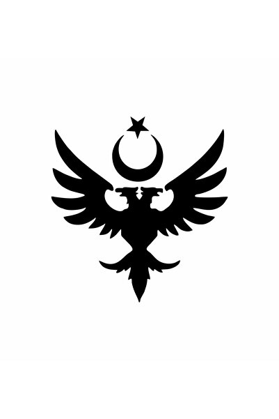 Hediyeni Al أندولا سلجوق النسر ذو الرأسين القمر نجمة السيارة، السيارات، دراجة...