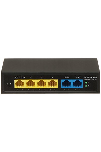 GTX Granüllü Switch PoE cu 4 porturi GTX-A1-06-42-V2