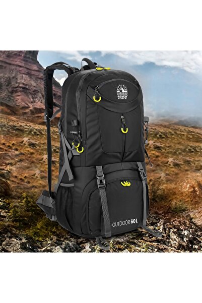 NO BRAND Rucsac de drumeție Force Turistic 60L 41-60 L Negru