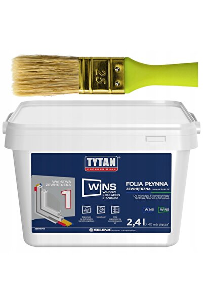 NO BRAND Film Lichid Exterior Titan Profesional Wins Alb 2,4L Ferestre Balcon