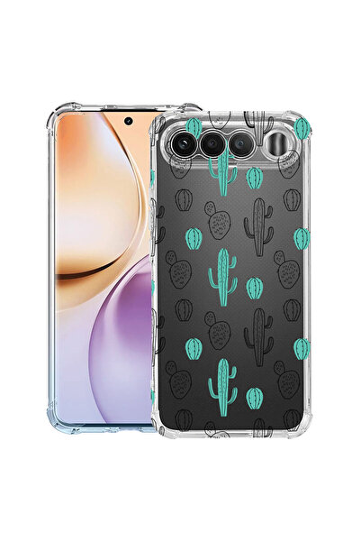 bestcase ®   Противоударен калъф Husa за Realme 16, Кактус, 3156793 AS 84
