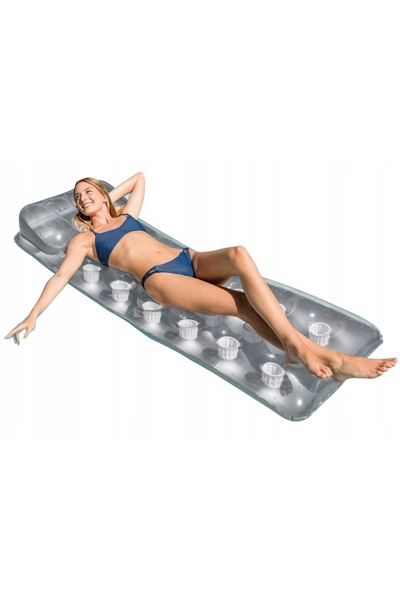NO BRAND Saltea gonflabilă de apă, plută pentru piscină, plută de plajă, 58894