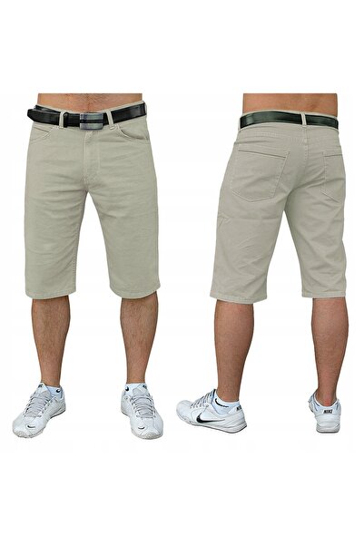 NO BRAND Pantaloni scurți eleganți, mărime mare, bărbați, bumbac 310/2B 132 cm