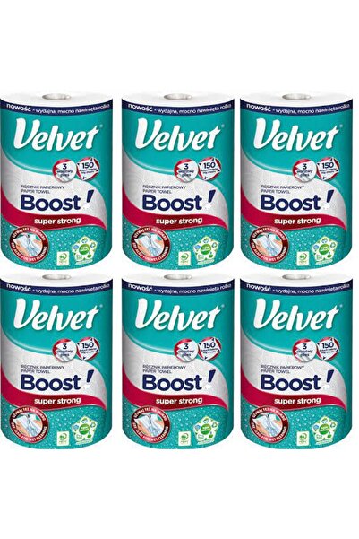 NO BRAND Prosop de bucătărie din catifea Boost, 150 de foi, 3 straturi, 10 bu...