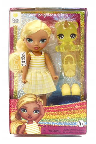 NO BRAND Păpuși Rainbow High Littles Sora Mică Mini Păpușă Daisy Madison Galbenă