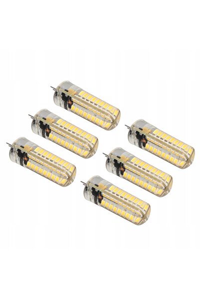 NO BRAND Bec LED G4 7W mini din silicon, neutră, AC DC 12V