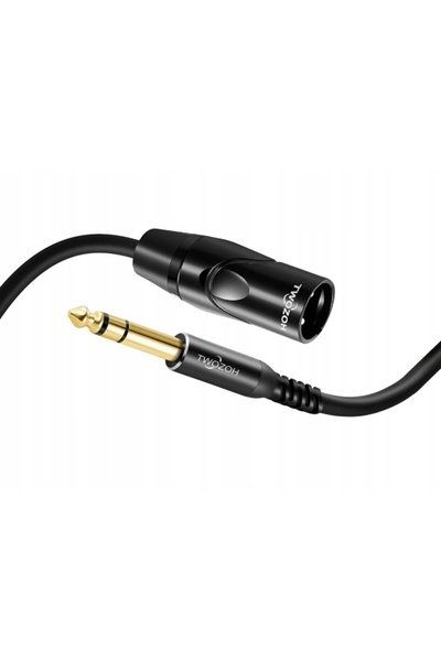 NO BRAND Cablu Audio Twozoh Jack 6,35mm la XLR Tată 10m Hifi