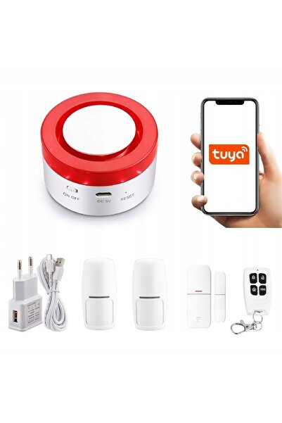 OnShoping Alarmă sirenă wireless Wifi Tuya Smart în Polonia + 2Xpir