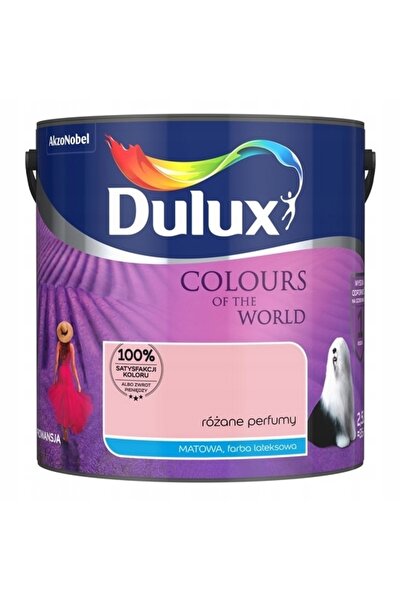 NO BRAND Dulux Culorile Lumii Parfum de Trandafir 2.5L