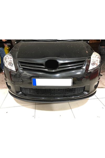 OTO H.İ.T. TOYOTA AURİS UYUMLU ÖN LİP TAMPON EKİ BODY KİT YUMUŞAK MAT SİYAH K...