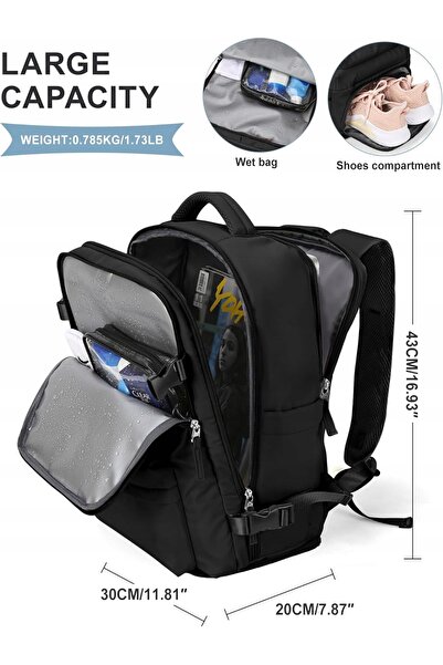 NO BRAND Rucsac turistic universal impermeabil