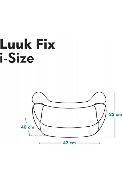 NO BRAND Scaun auto pentru copii Isofix 125-150 cm până la 36 kg