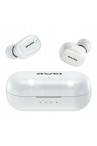 AWEI T13 Pro, Căști wireless, Alb