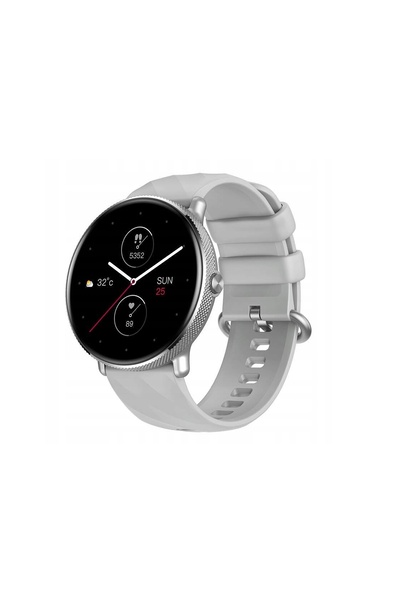 Zeblaze Smartwatch GTR 3 Pro Argintiu AMOLED sănătate sport IP68 Always-On