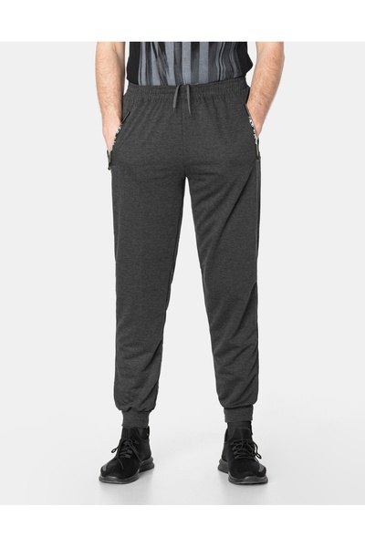 NO BRAND Pantaloni de trening călduroși pentru bărbați, căptușiți cu fleece 4...
