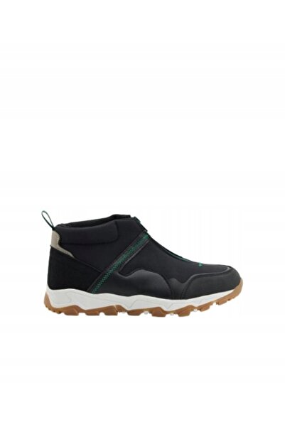NO BRAND Pantofi de trekking negri, tip slip-on, clasici, netezi, cu înălțime...