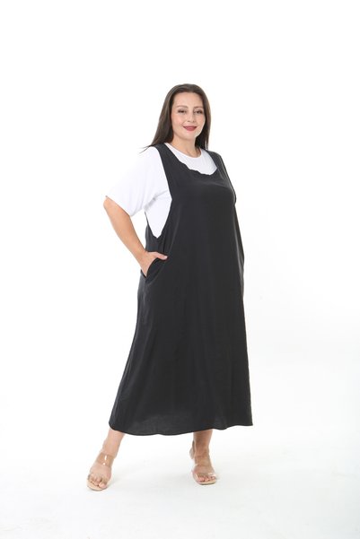 XL Modam ROCHIE DE DAMĂ CU MÂNECĂ SCURTĂ, SET DE MĂRIMI MARI