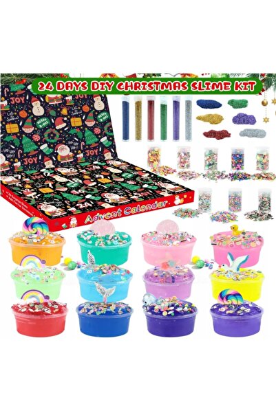NO BRAND Calendar de Advent pentru copii, kit DIY de slime