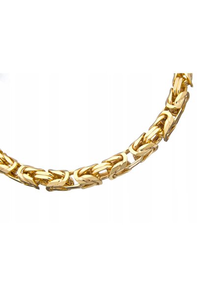 NO BRAND Brățară de argint Bizantin Regal 24cm 6mm