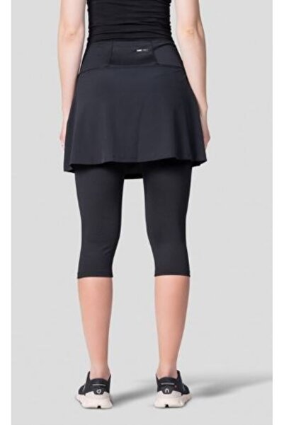 NO BRAND Colanți de damă cu fustă Hannah Relay Skirt Antracit 38
