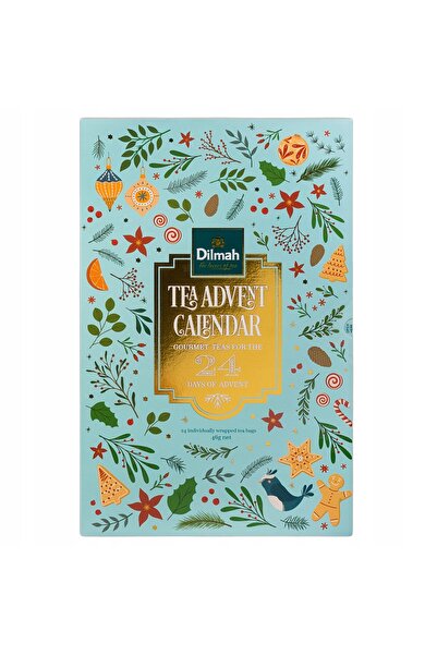 NO BRAND Calendar de Advent cu ceaiuri din plante cu ceaiuri Dilmah, în formă...