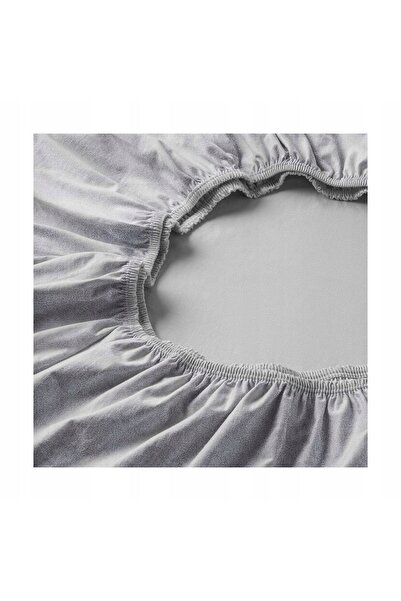 NO BRAND Cearșaf de pat cu elastic, velur ESTELLA, 150x200, 160, gros, călduros