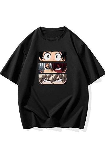 H&GHAMLEGİYİM Μπλουζάκι Unisex Anime Printed Oversize