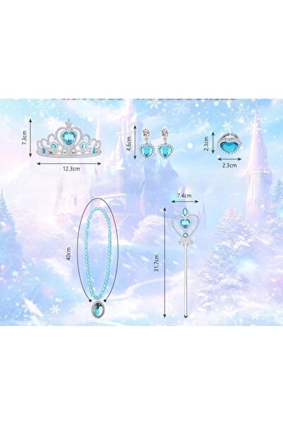 NO BRAND Costum Elsa Frozen Grillaggio_Shop R. 130-140