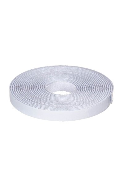 OEM Bandă/autocolant cu scai, model scai, alb, 4m x 1cm – fixare, izolare și ...