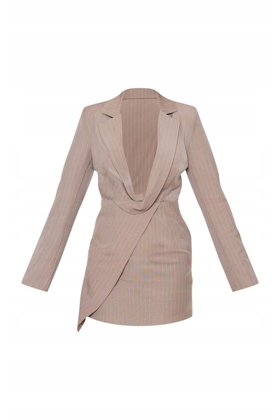 NO BRAND Prettylittlething rochie tip sacou clasică mini cu decolteu adânc în...