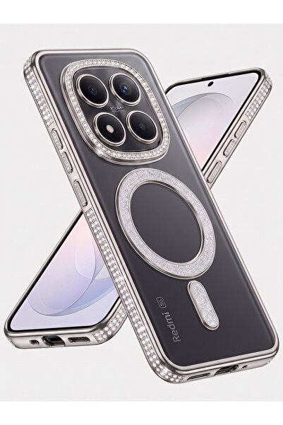 Rivor Xiaomi Redmi Note 15 Pro 4G Uyumlu Kılıf Kamera Korumalı Simli Magsafe ...