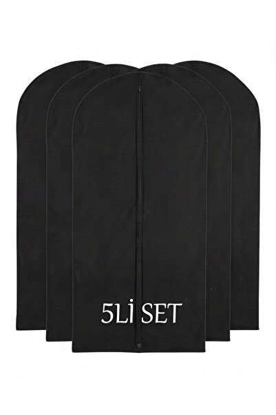Simply Now Husă pentru costum negru 60x100 cm Husă de protecție pentru haine ...