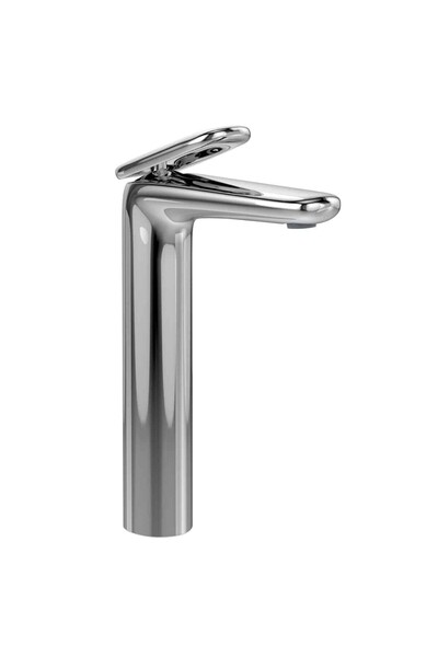 Villeroy & Boch Antao Basin Mixer for Bowl Sinks, Click-Clack Valve, Chrome
