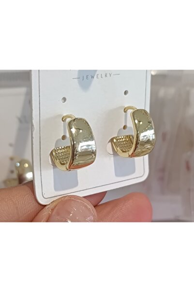 Mini Gold basic küpe çelik