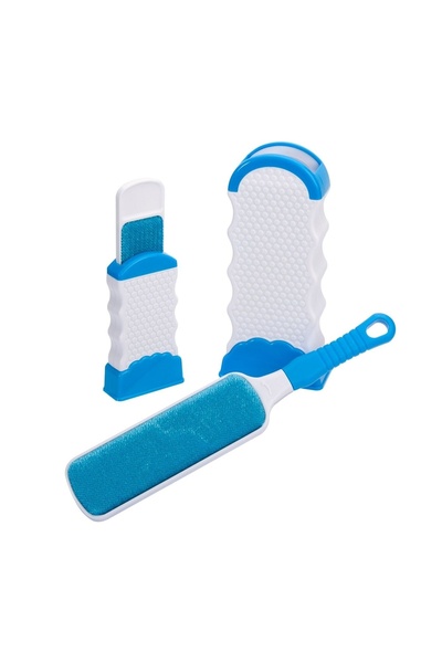 OEM Perie de Curățare și Husa Bleu, set 2 buc