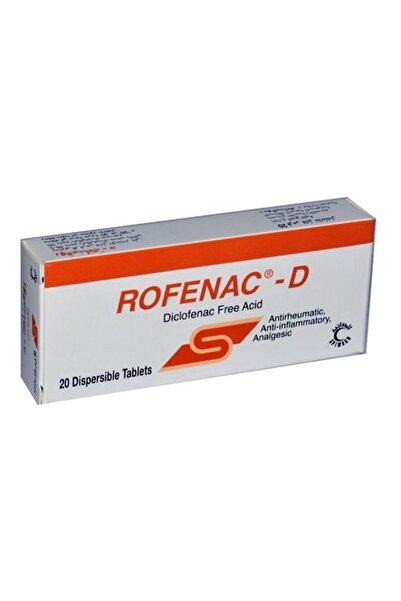 Others Rofenac D Pain Relief and Tablets, 50Mg, 20S
