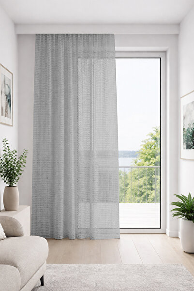 Premier Home Κουρτίνα από τούλι Juliette Mink Ειδικού Μεγέθους 140X270 1x2 Πλισέ