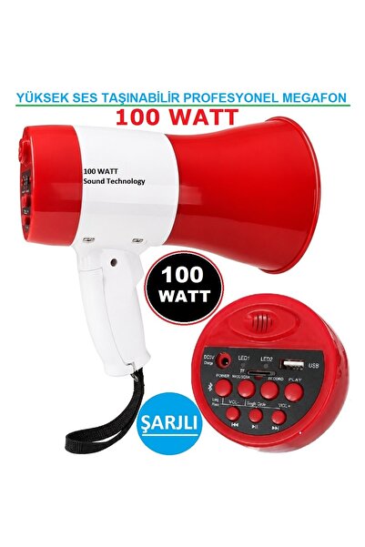 Genel Markalar MEGAFON (YÜKSEK SES TAŞINABİLİR PROFESYONEL MEGAFONU)