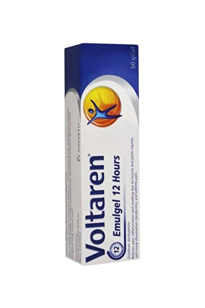 voltaren for Relieving Pain and Inflammation, Emulgel 12 Hours, 50 gm