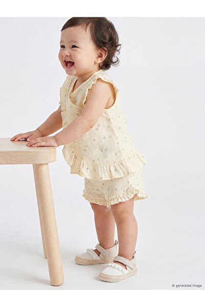 LC Waikiki Trendlucky with Difference Price O-Neck Floral Baby Girls Blouse a...
