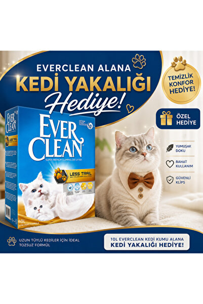 Ever Clean Litterfree Paws Patilere Yapışmayan Kedi Kumu 10 Lt Kedi Yakalığı ...