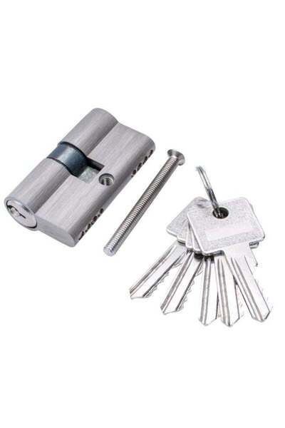 Duravel Security Door Lock Cylinder, 50mm Double Side Entry Euro Profile with...