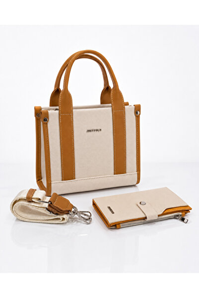 Just Polo Women's Shoulder Bag Wallet Set