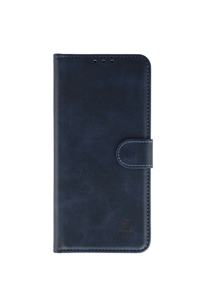 BizonMobile Husă tip portofel Bizon pentru Honor Magic 8 Pro, Albastru marin