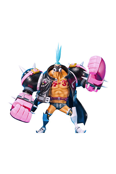 BANDAI One Piece Franky One Piece Film Red Version Ichibansho Figure by