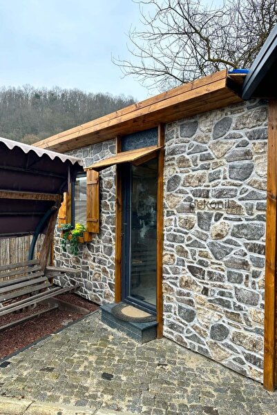 Dekonil Doğal Kayrak Taş Görünümlü EPS Duvar Paneli 50x120 cm ( 2 Adet)