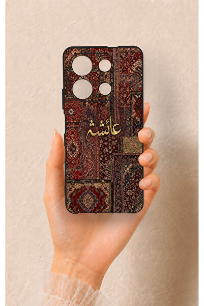 Vip Case İnfinix Note 30 Uyumlu Vintage Halı Desenli Silikon Kılıf